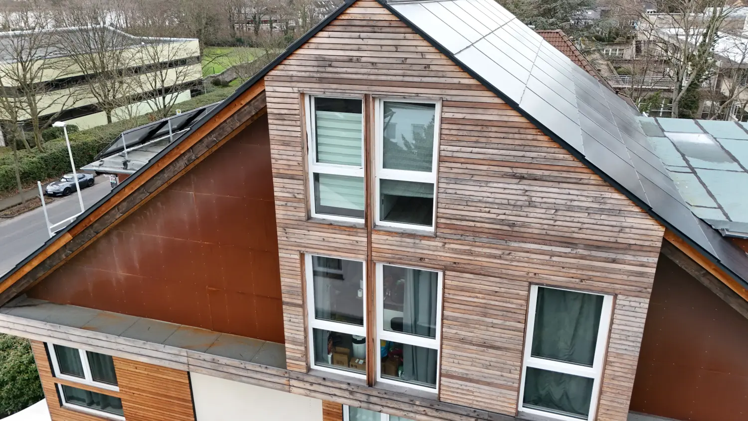 Solarprojekt auf dem Dach von SolarRoof GmbH