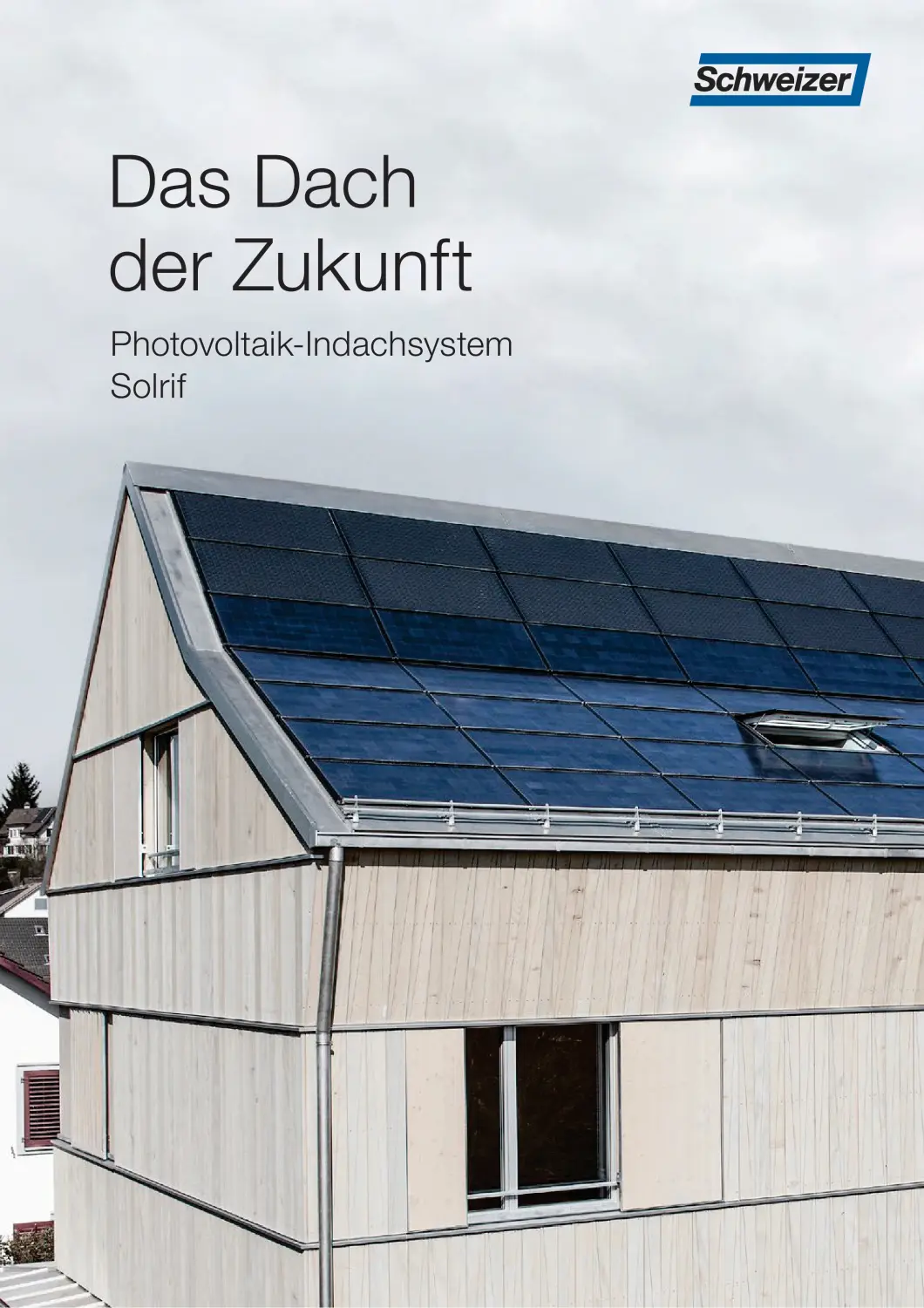 PV-Montagesystem Indach Solrif von SolarRoof GmbH
