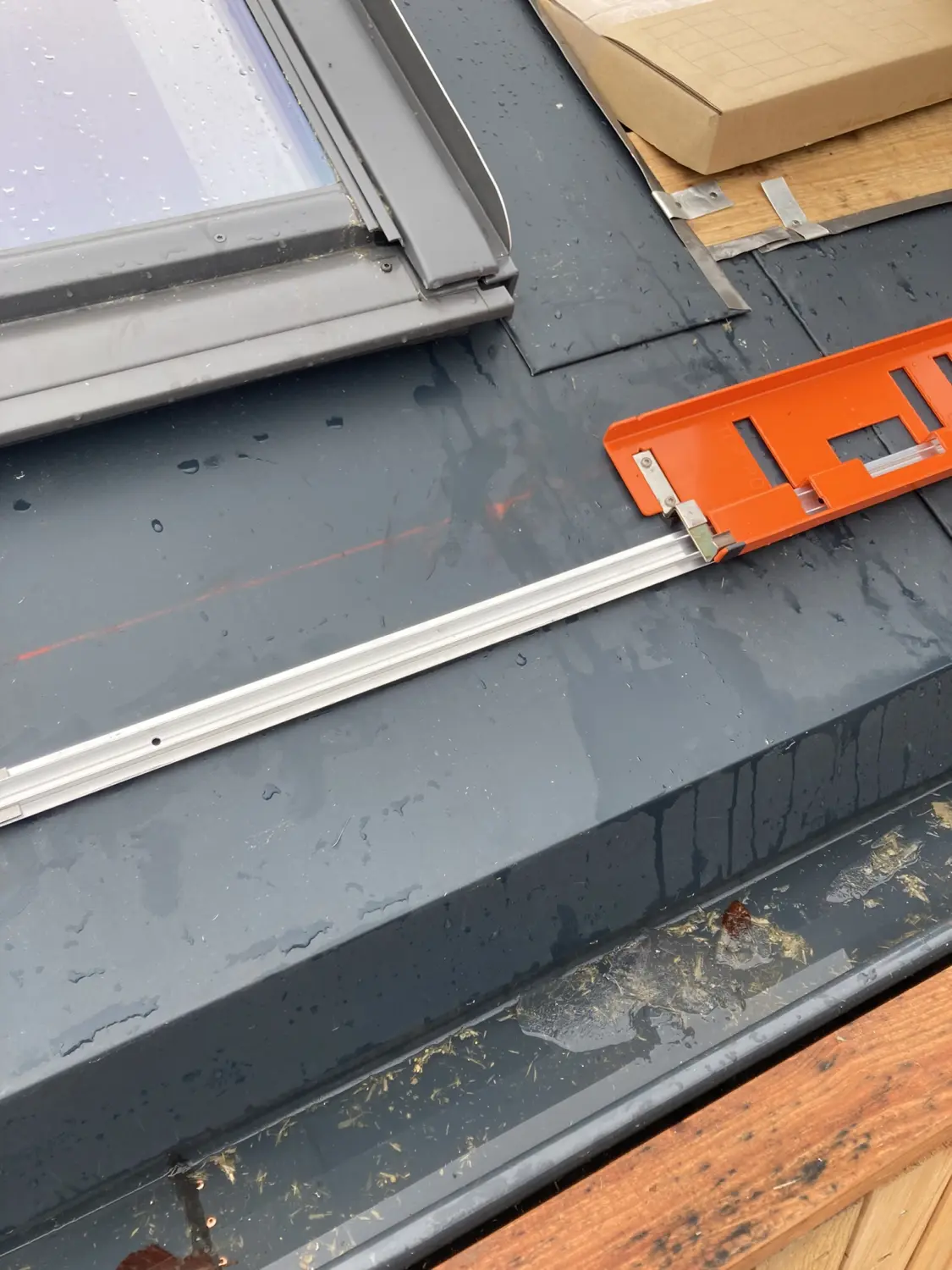 Installation eines Solarprojekts von SolarRoof GmbH 