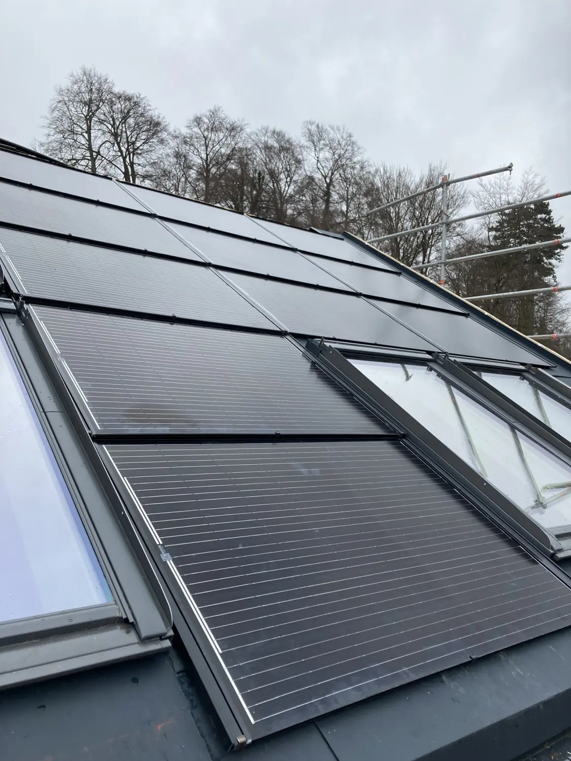 Solarprojekt auf dem Dach von SolarRoof GmbH