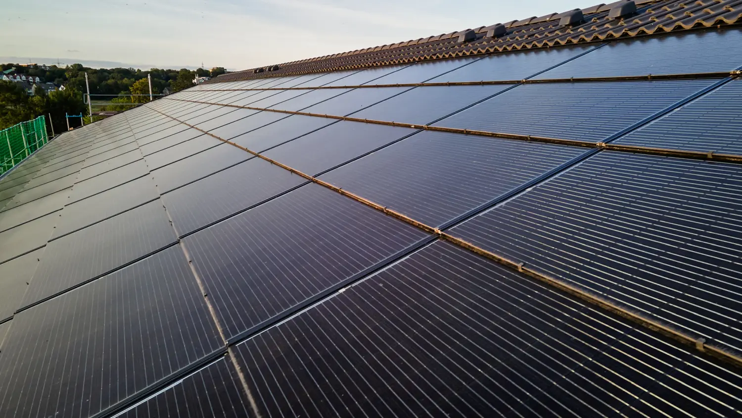 Solarprojekt auf dem Dach von SolarRoof GmbH