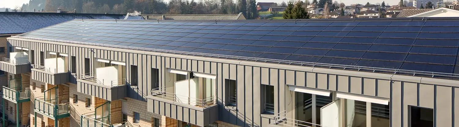 Solarprojekt auf dem Dach von SolarRoof GmbH