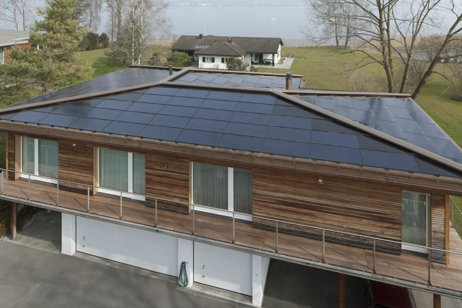 Solarprojekt auf dem Dach von SolarRoof GmbH