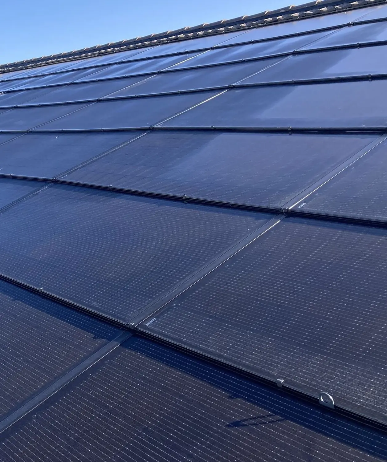 Solarprojekt auf dem Dach von SolarRoof GmbH