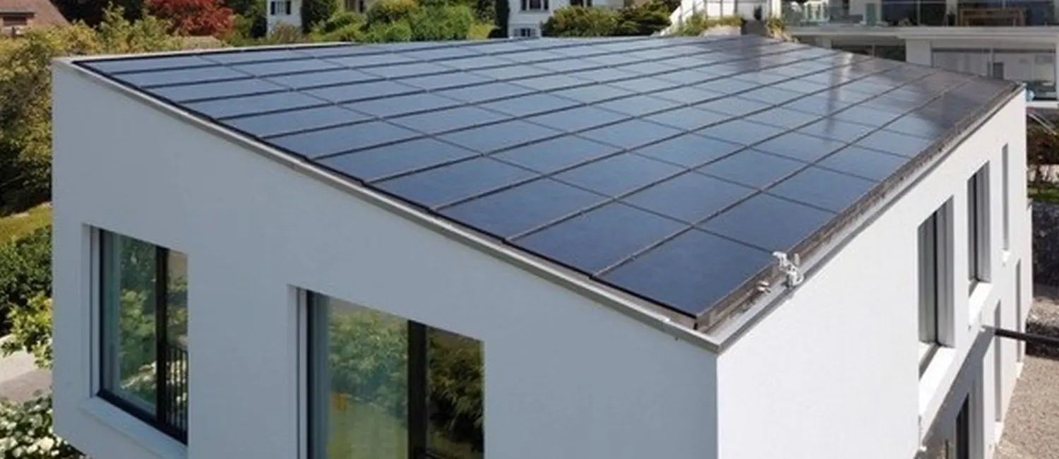Solarprojekt auf dem Dach von SolarRoof GmbH