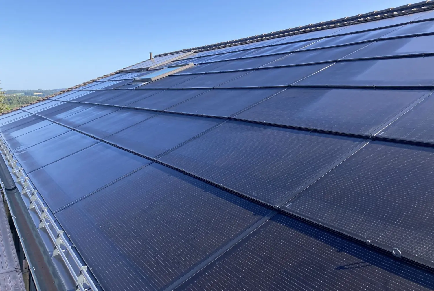Solarprojekt auf dem Dach von SolarRoof GmbH