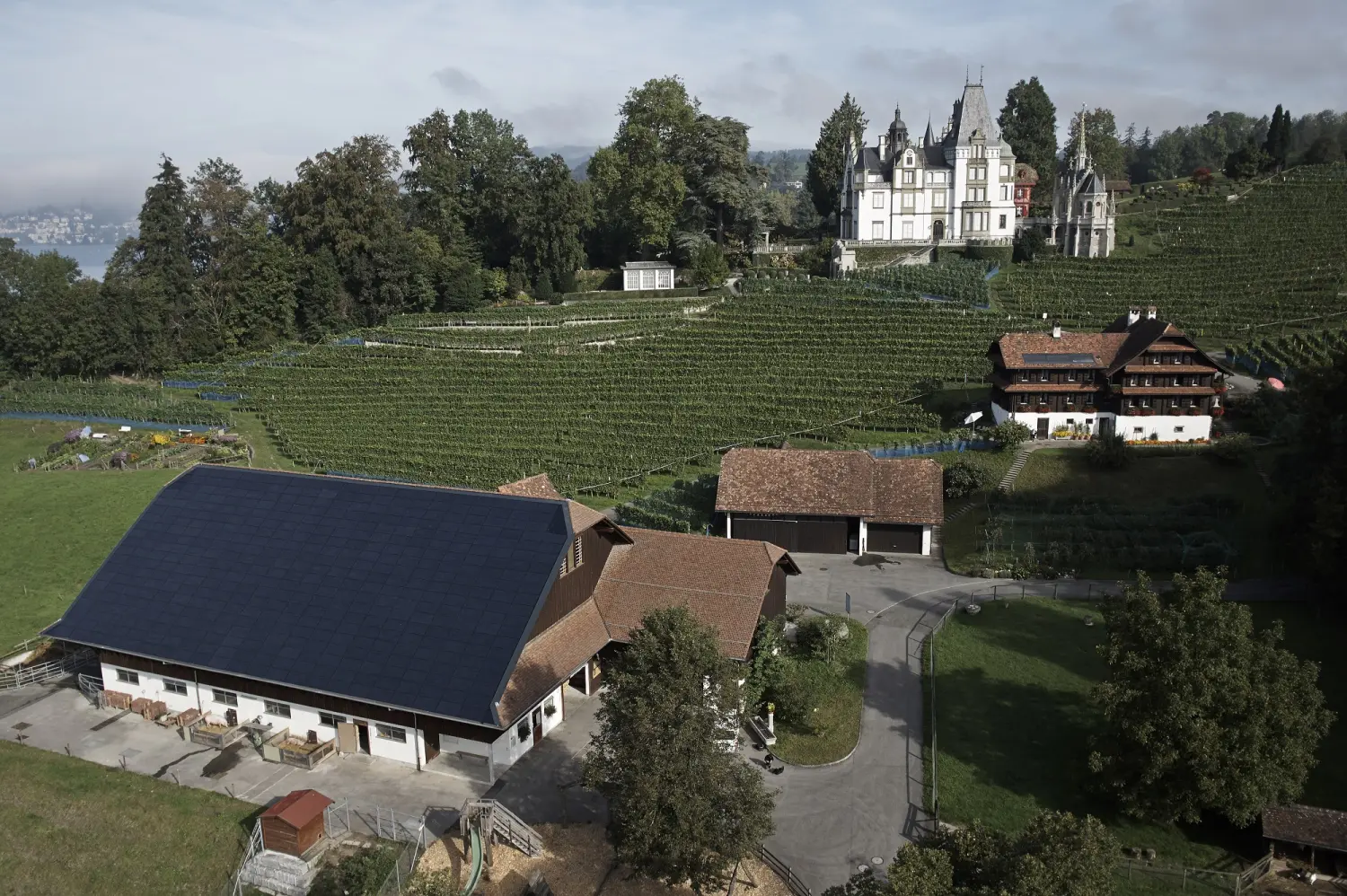 Solarprojekt auf dem Dach von SolarRoof GmbH
