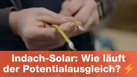 Erdung und Potenzialausgleich bei Indach-PV – so geht’s!