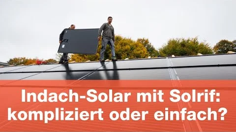 Indach-Solar im Dachdecker-Check: Lohnt sich das Solrif-System?