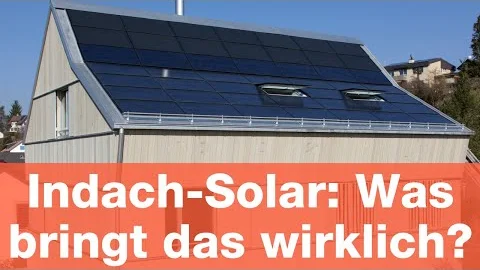 Vorteile von Indach-Photovoltaik: Welche gibt es wirklich?