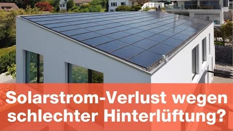 Indach-Solar: Wie steht es um die Erträge bei hohen Temperaturen?